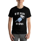 Birds Spie Conspiracy Joke Meme Surveillance  Mens  Womens  Vintage-inspired T-Shirt
