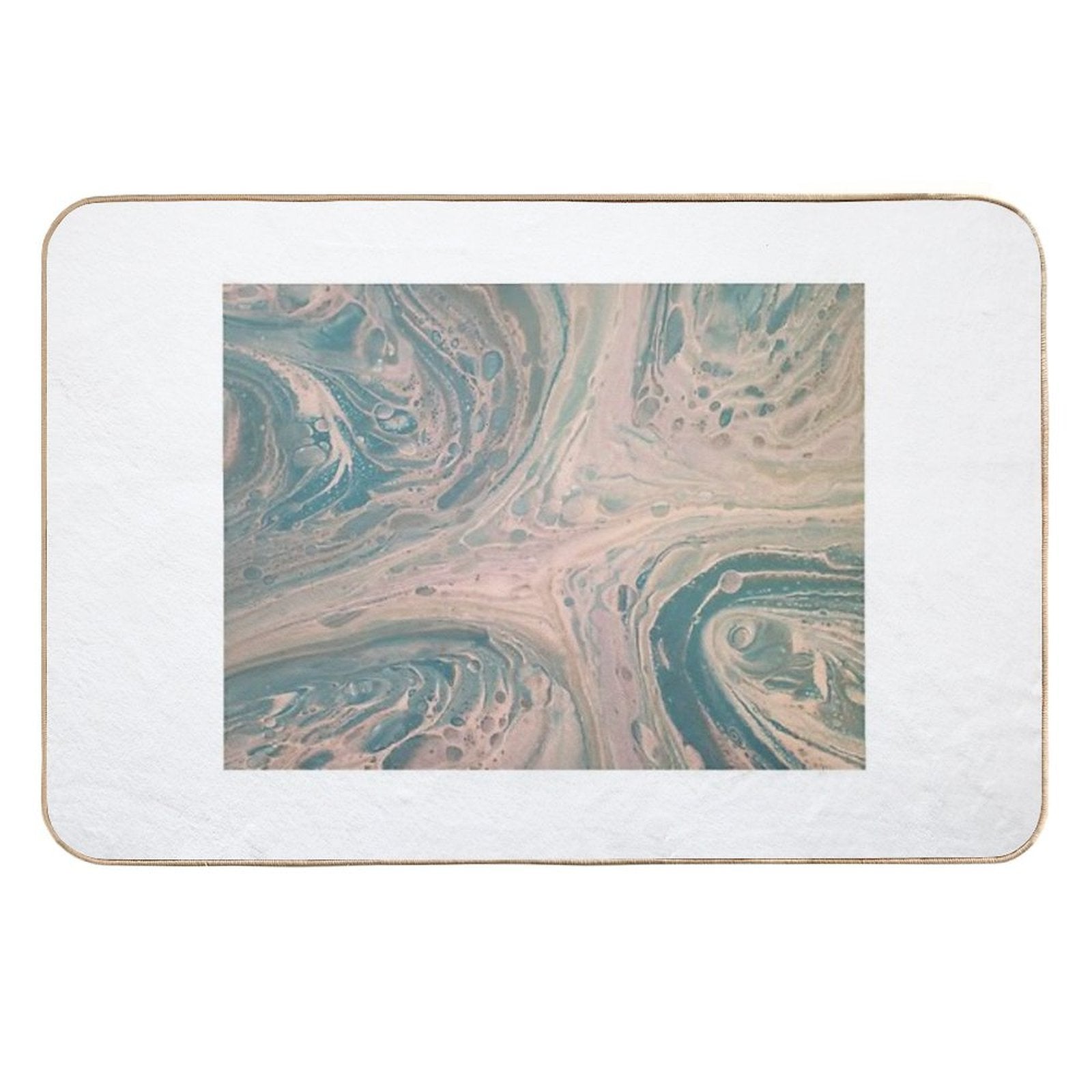 Arctic Chill  Stain-Proof Bath Mat