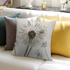 Pusteblume Soft Reinforced Edging Throw Pillow