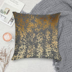 Modern Gold Look Soft Style Accent Throw Pillow