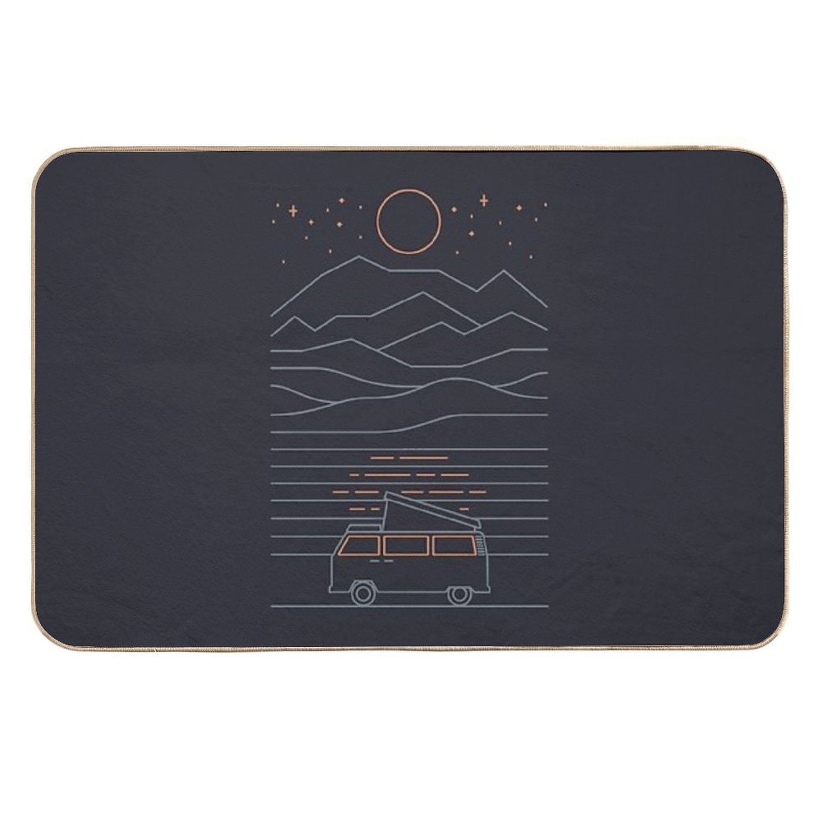 Van Life  Easy To Clean Bath Mat