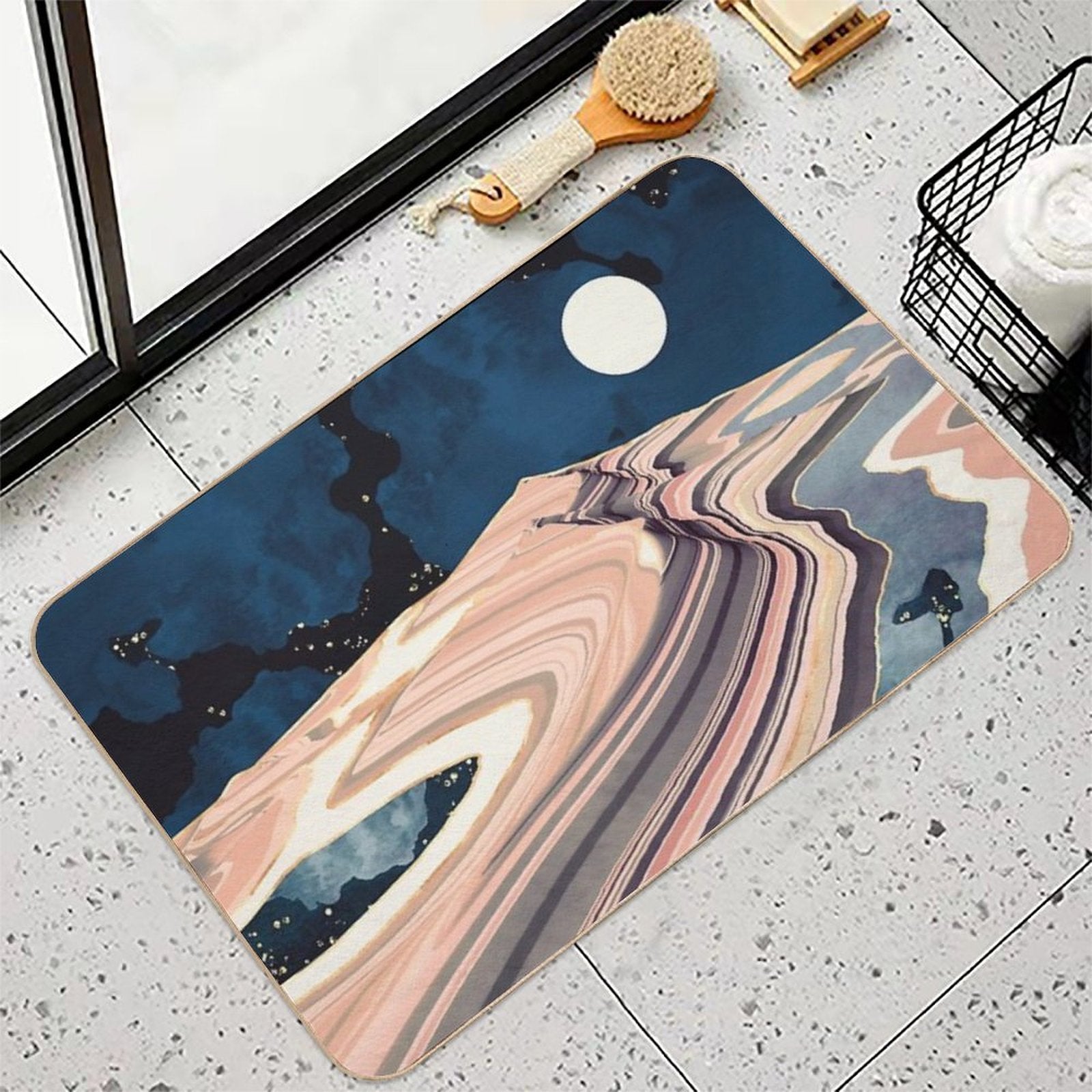 Desert Reflection  Long-Lasting Bath Mat