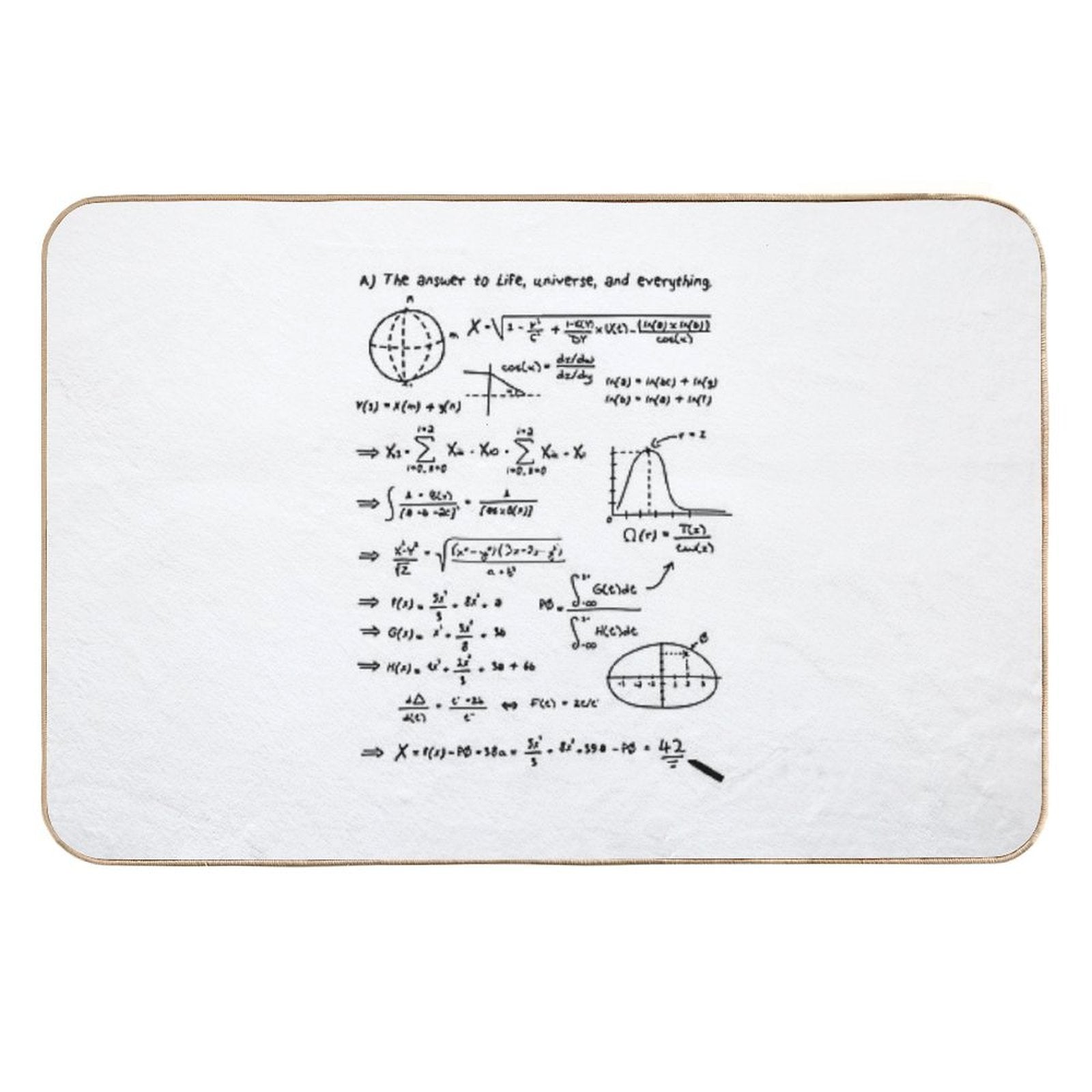 The Hitchhikers Guide To The Galaxy, For Allfull Size Best Women 90s, S Retro Durable Bath Mat