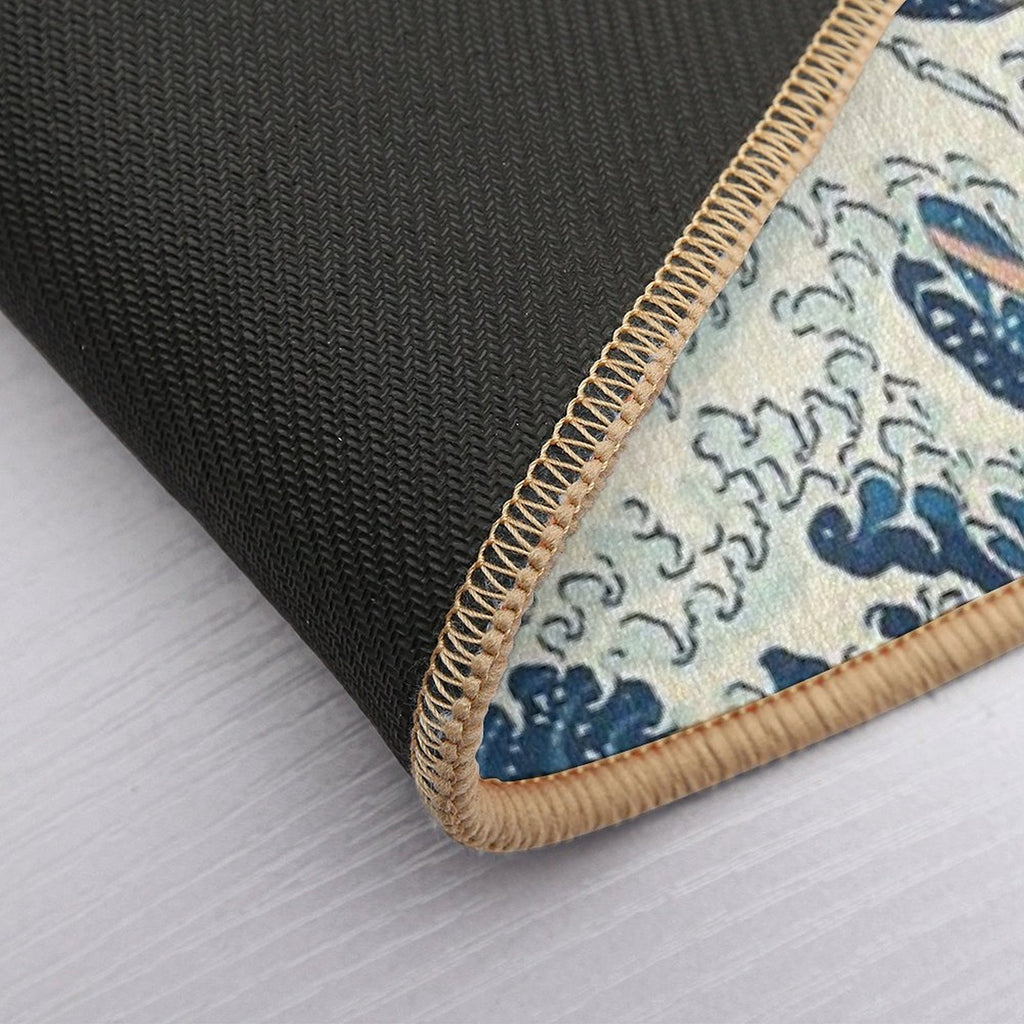 The Great Wave Off Kanagawa (High Resolution), Hokusai  Pet-Safe Bath Mat