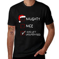 Naughty Nice List Was Left Unsupervised Men Women Christmas  Easy-care T-Shirt