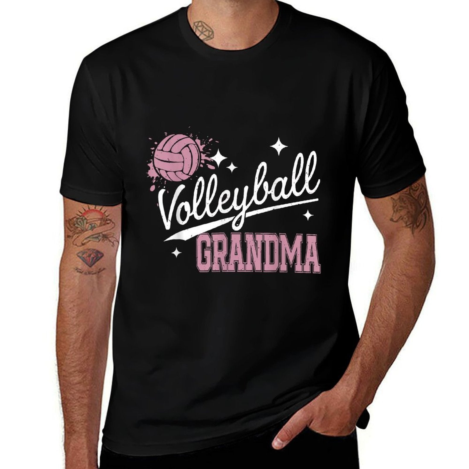 Volleyball Grandma Sport Volleyball Player  Odor-resistant T-Shirt