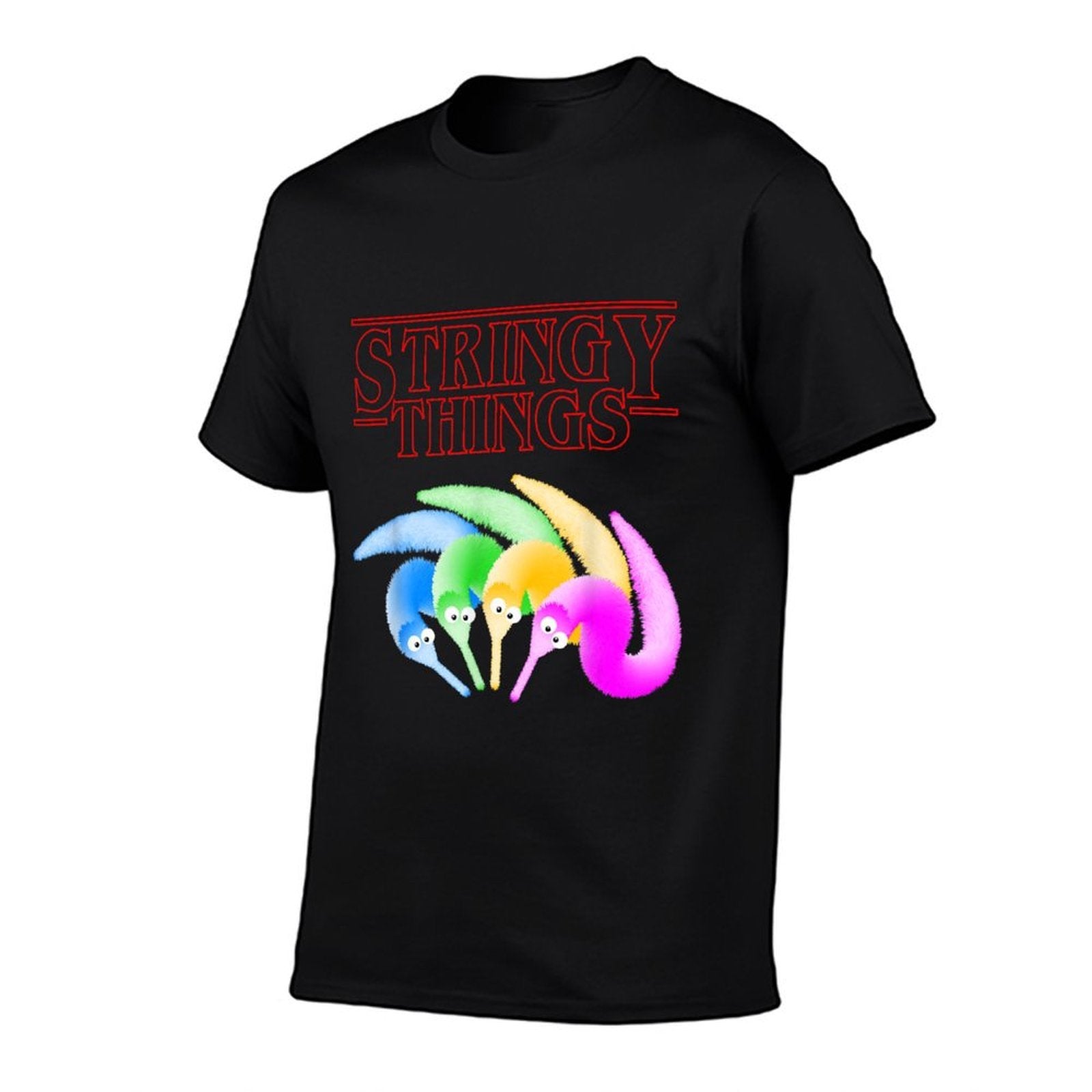 Stringy Things, Fuzzy Magic Worm on A String Meme  Quick-drying T-Shirt