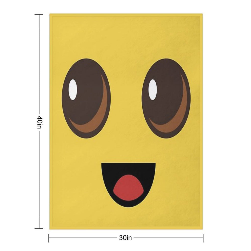 Peely Victory Royale Banana Easy Care Throw Blanket