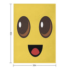 Peely Victory Royale Banana Easy Care Throw Blanket