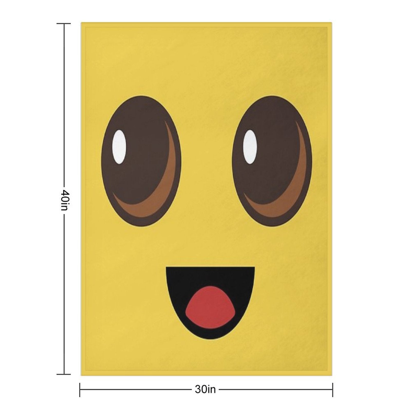 Peely Victory Royale Banana Easy Care Throw Blanket