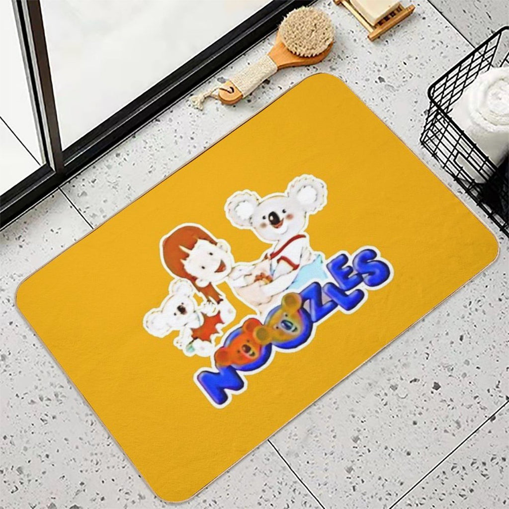 Retro 80s - 90s Noozles Sandy Blinky And Pinky Koala Throwback Tribute  Repositionable Bath Mat