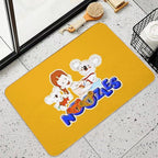 Retro 80s - 90s Noozles Sandy Blinky And Pinky Koala Throwback Tribute  Repositionable Bath Mat