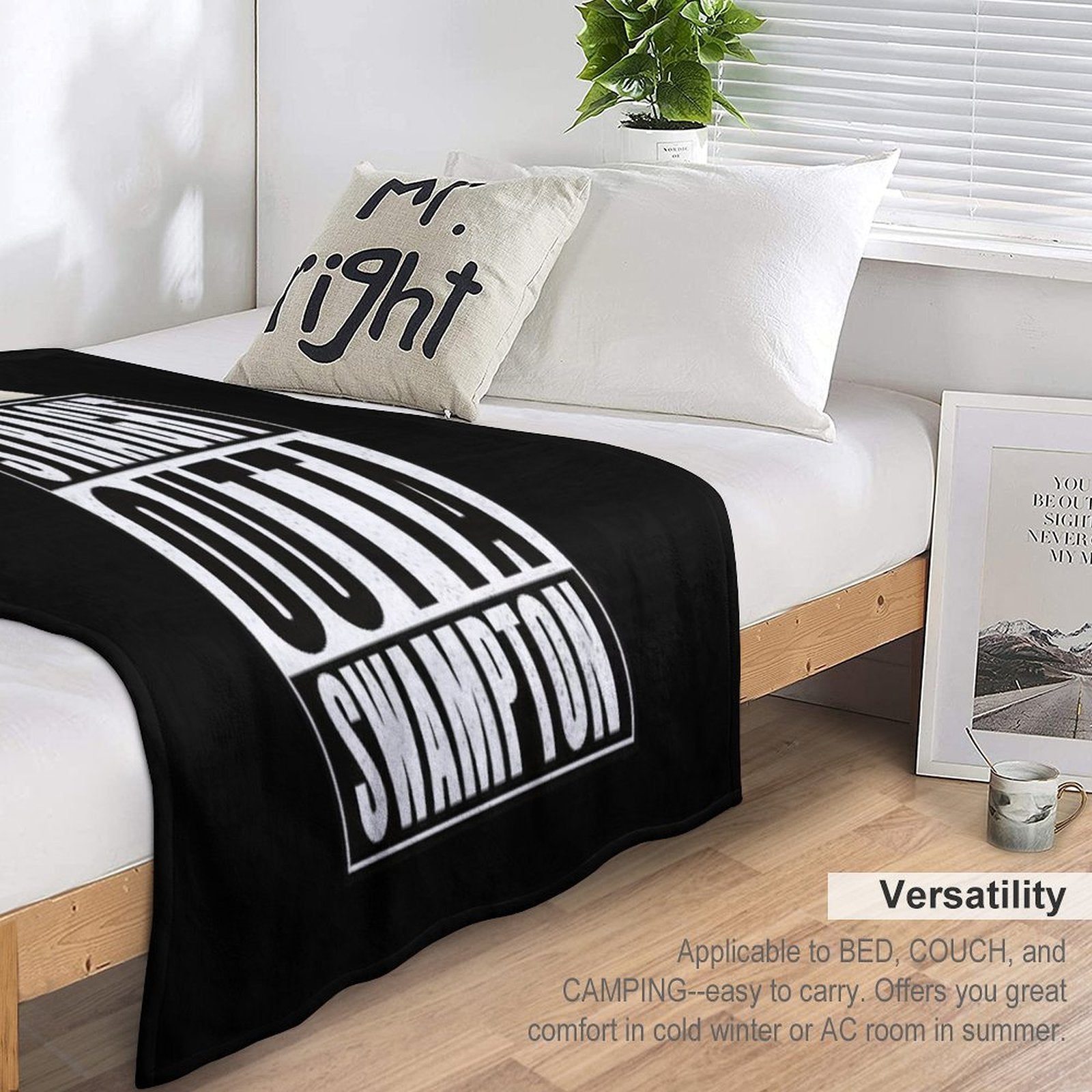 Shrek - Straight Outta Swampton Compact Throw Blanket