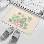 Green Thumb Shibakura  Dirt-Trapping Bath Mat