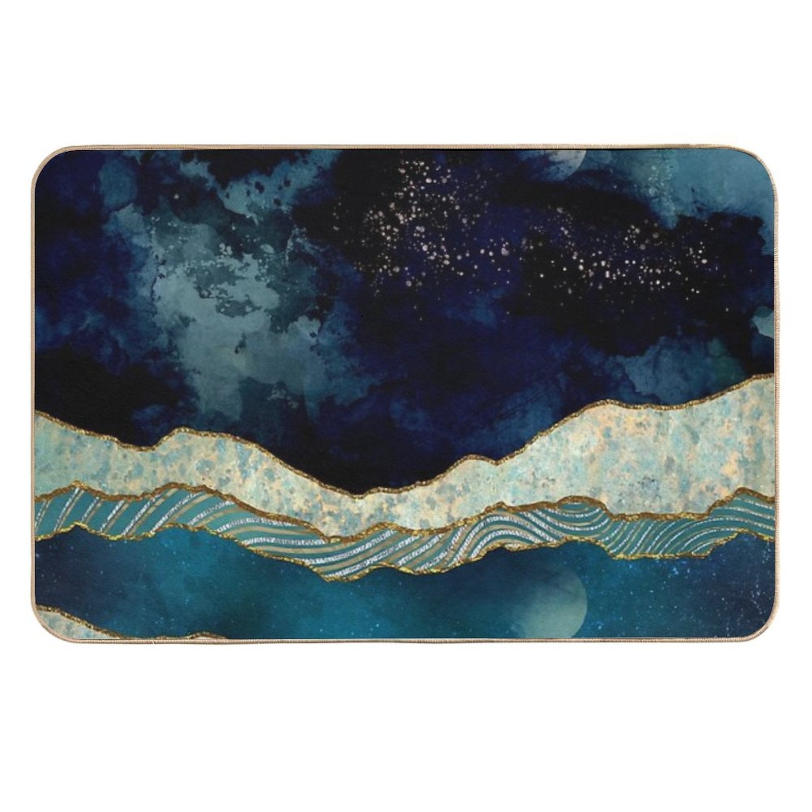 Indigo Sky  Absorbent Bath Mat
