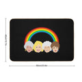 The Golden Girls LGBT Pride Rainbow  Rapid-Drying Bath Mat