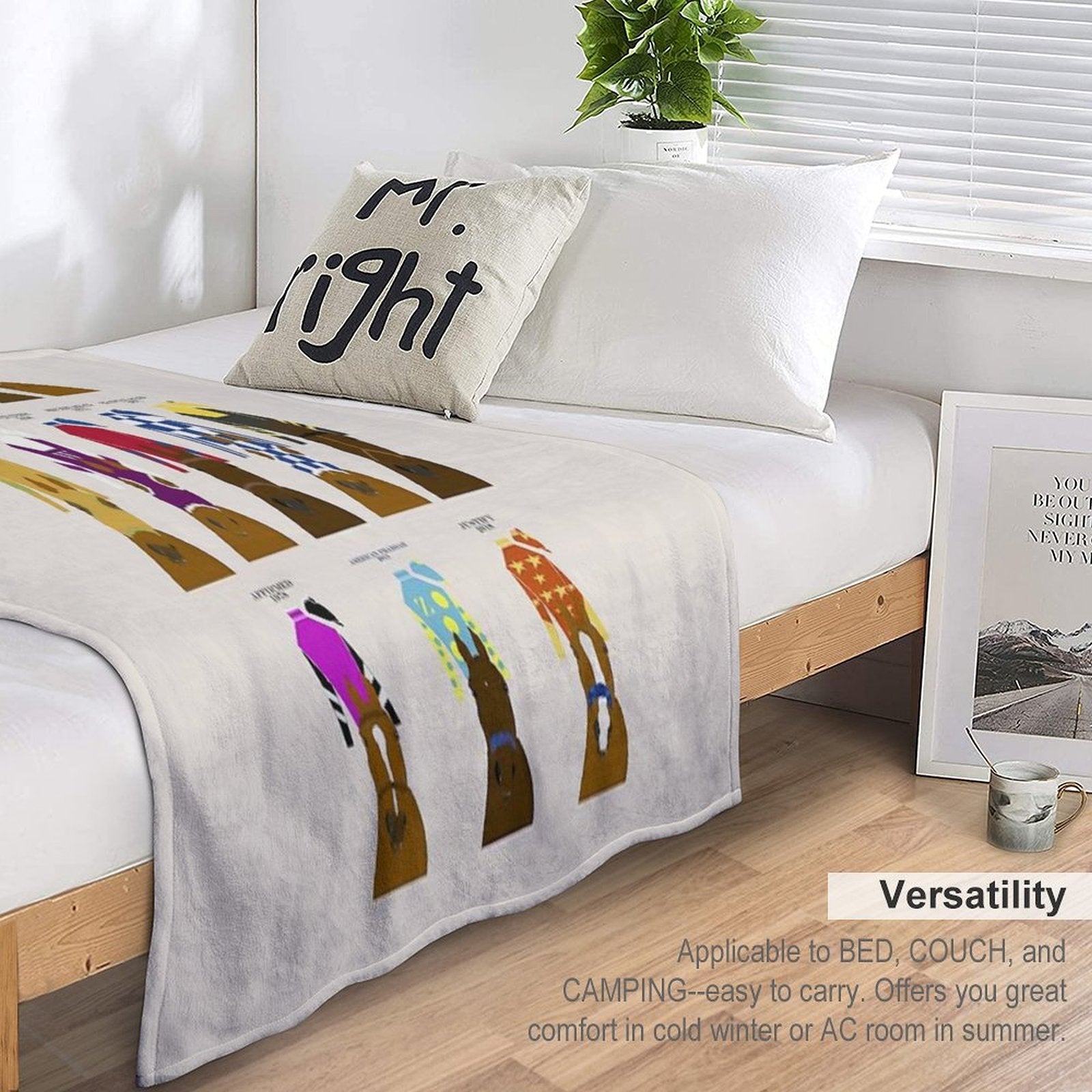 Horse Racing Triple Crown Winners 1919-2018 Quick-dry Throw Blanket