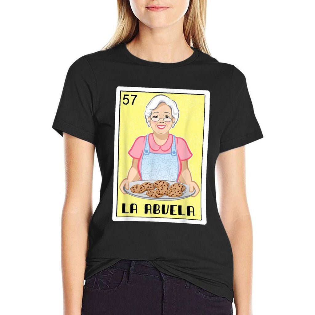 Spanish-Mexican Bingo Funny Gifts for Abuela - La Abuela  Durable T-Shirt