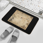 The Complete Leonardo Da Vinci  Fade-Resistant Bath Mat