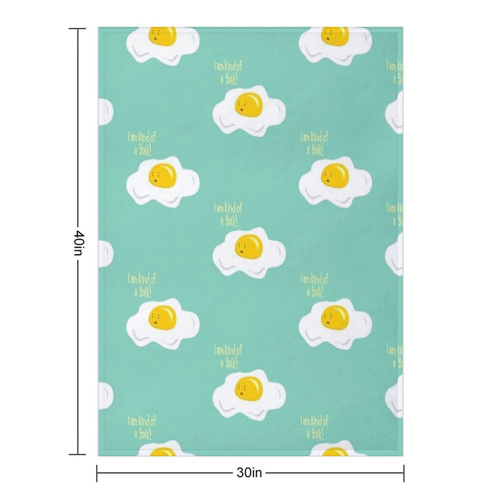 Egg-sactly! Durable Throw Blanket