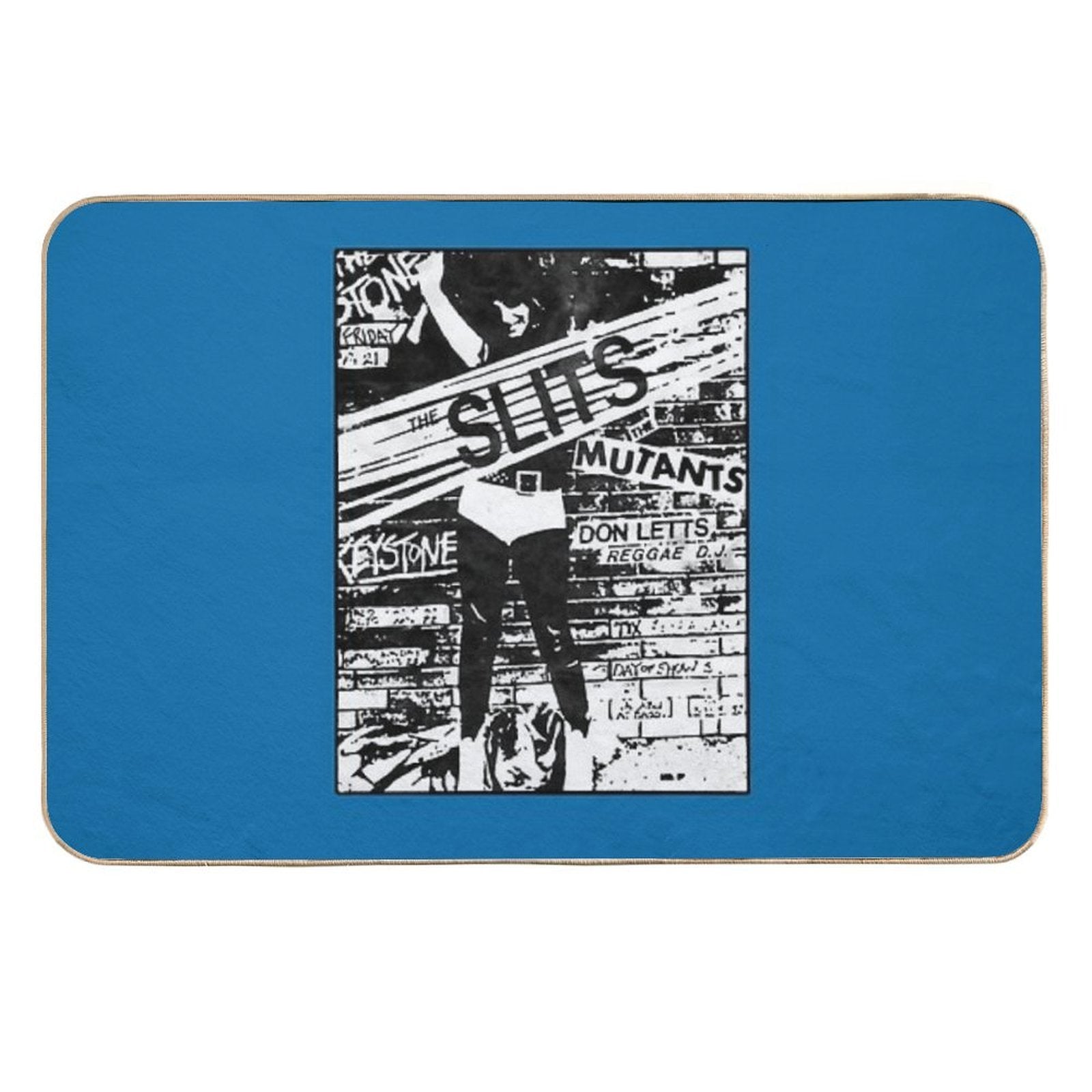 The Slits  Slip-Resistant Bath Mat