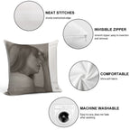 The Tortured Poets Department Soft Shrink-Resistant Throw Pillow