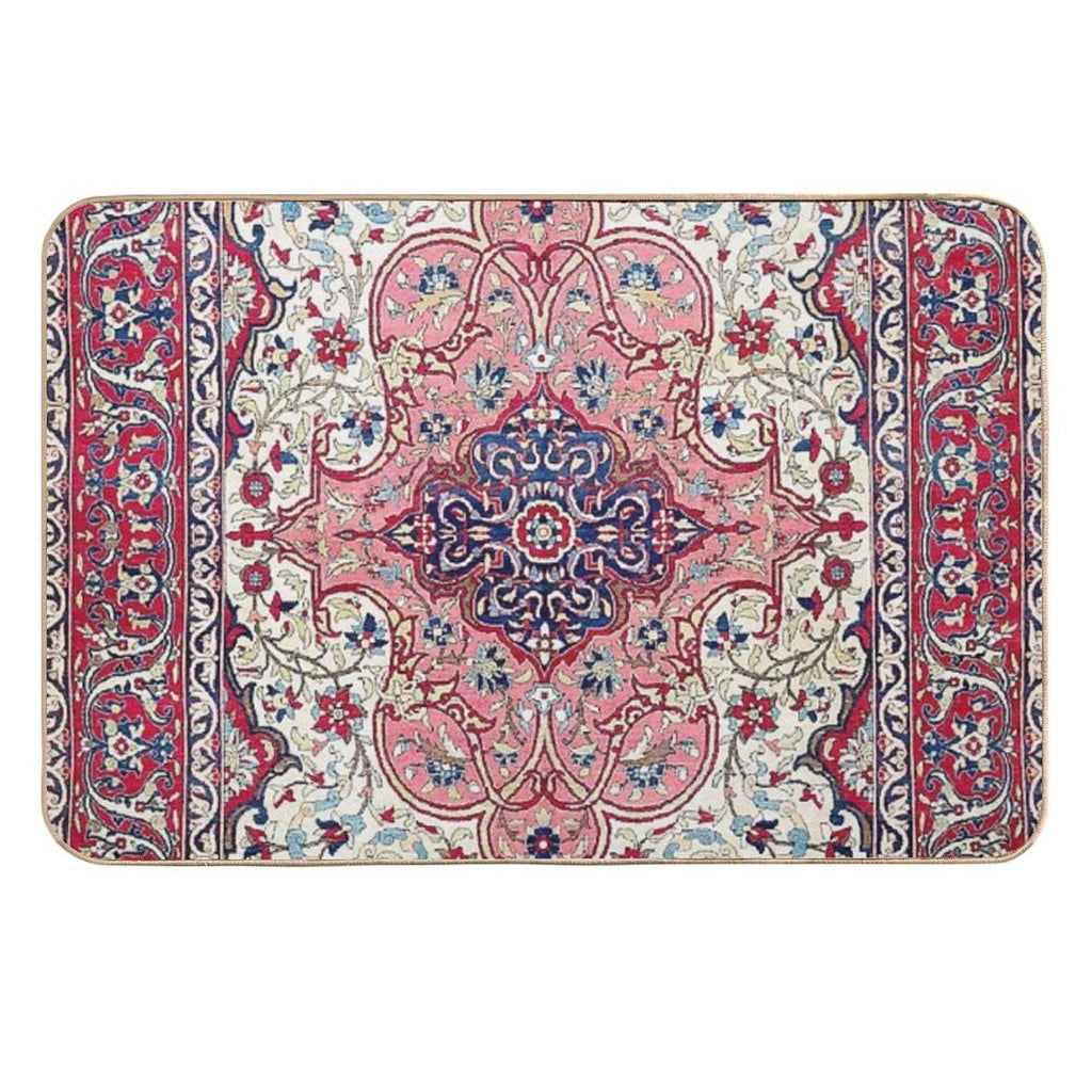 Bakhtiari West Central Persian Rug Print  Stain-Proof Bath Mat