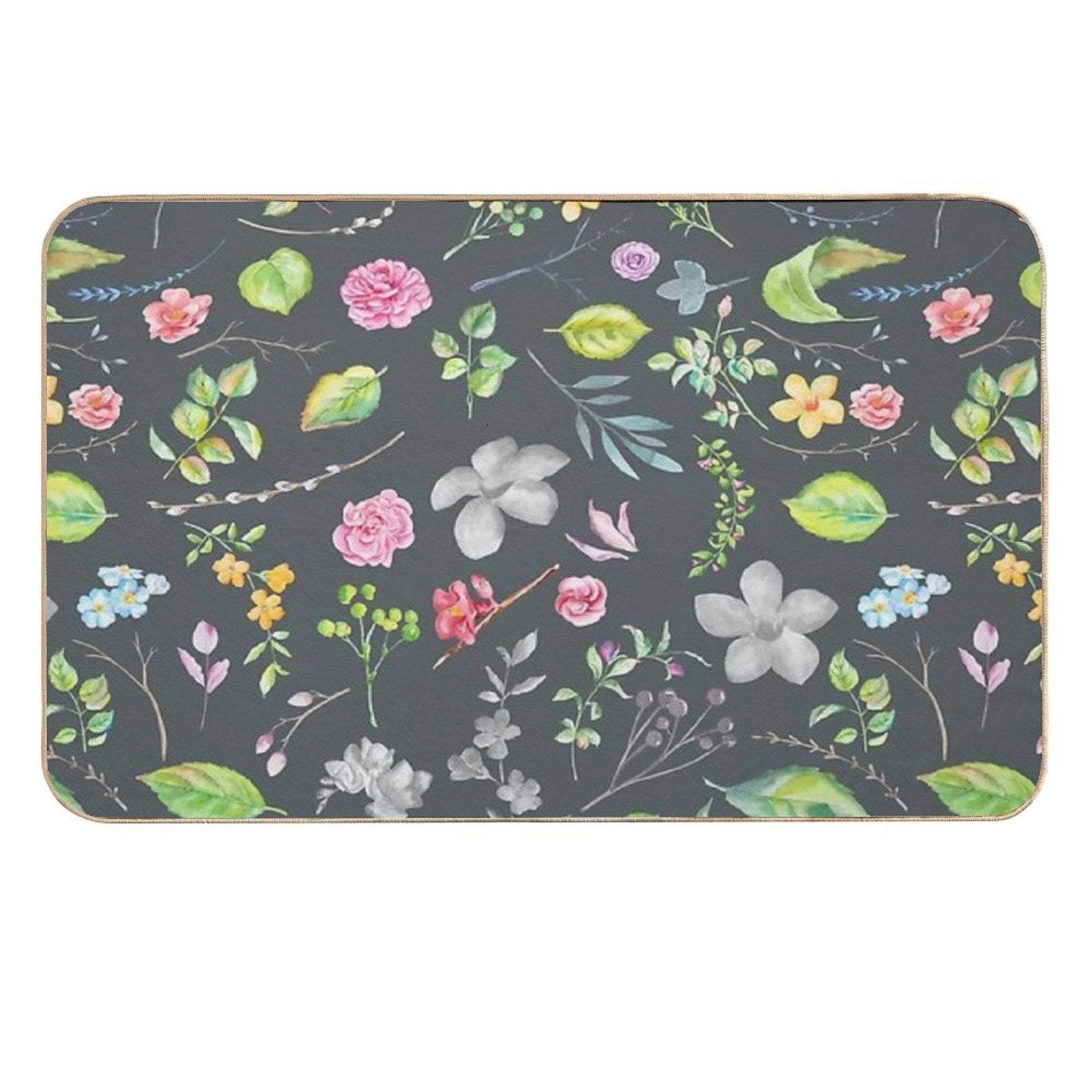 Yay, Plants!  Dirt-Trapping Bath Mat