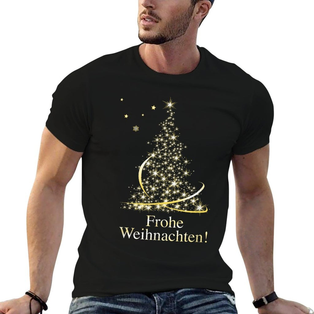 German Christmas Greetings, German Frohe Weihnachten  Breathable T-Shirt