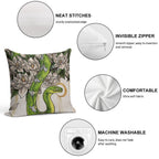 Snake Soft Shrink-Resistant Throw Pillow