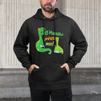 Kids My Memaw Loves Me Grandson Dinosaur Colorfast Hoodie