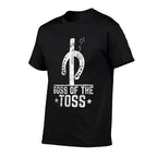 Boss Of The Toss Horseshoe Pitching Horseshoes Throwing  Eco-friendly Material T-Shirt
