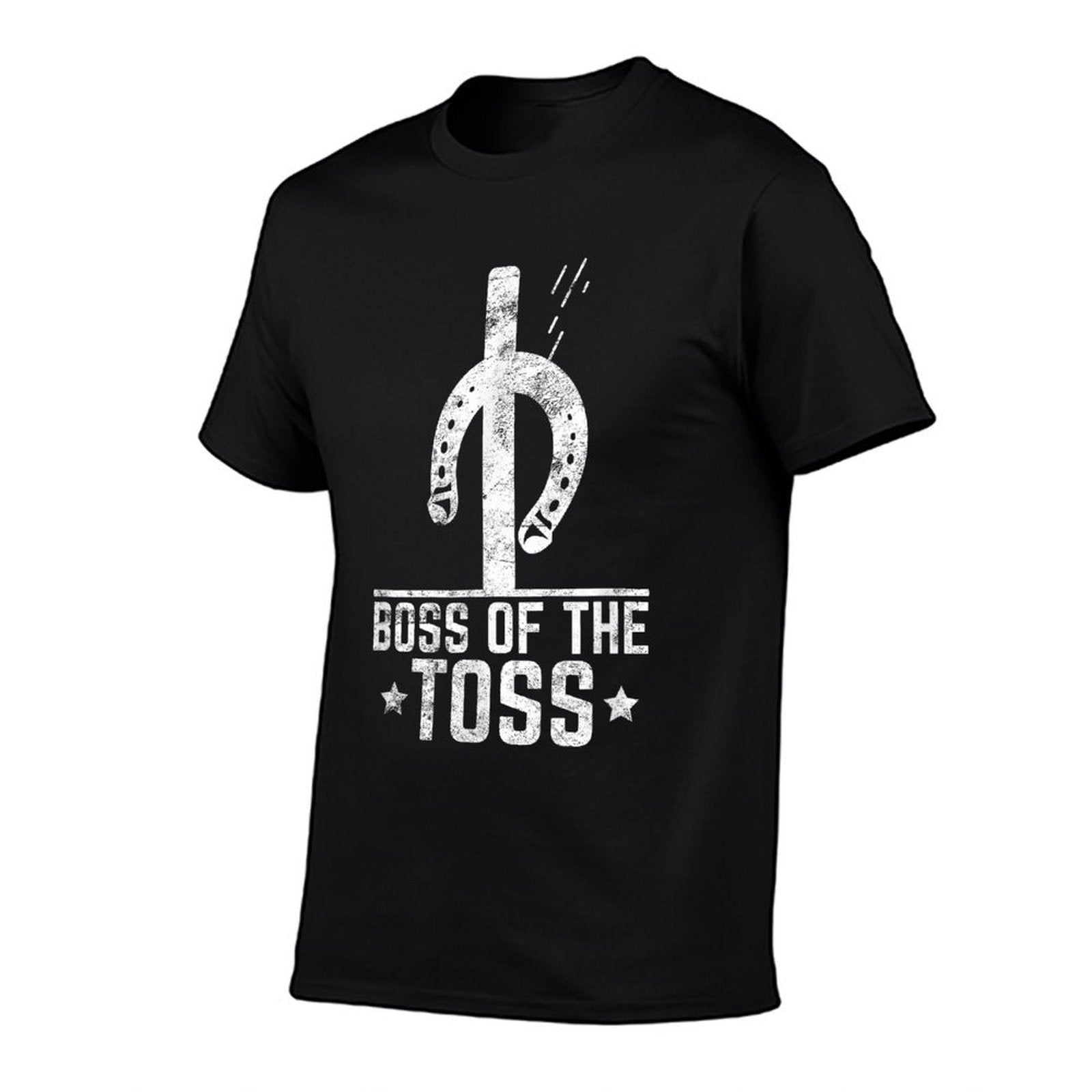 Boss Of The Toss Horseshoe Pitching Horseshoes Throwing  Eco-friendly Material T-Shirt