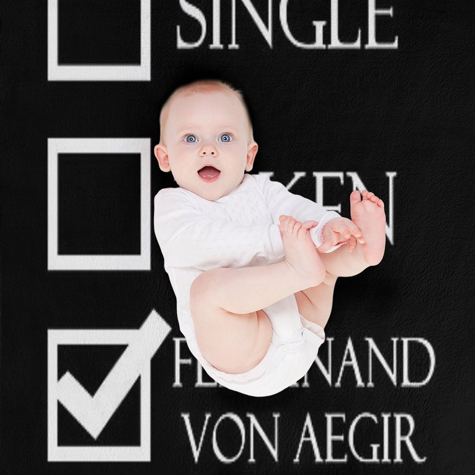 I Am Ferdinand Von Aegir Single Taken Fire Emblem Three Houses Machine-washable Throw Blanket