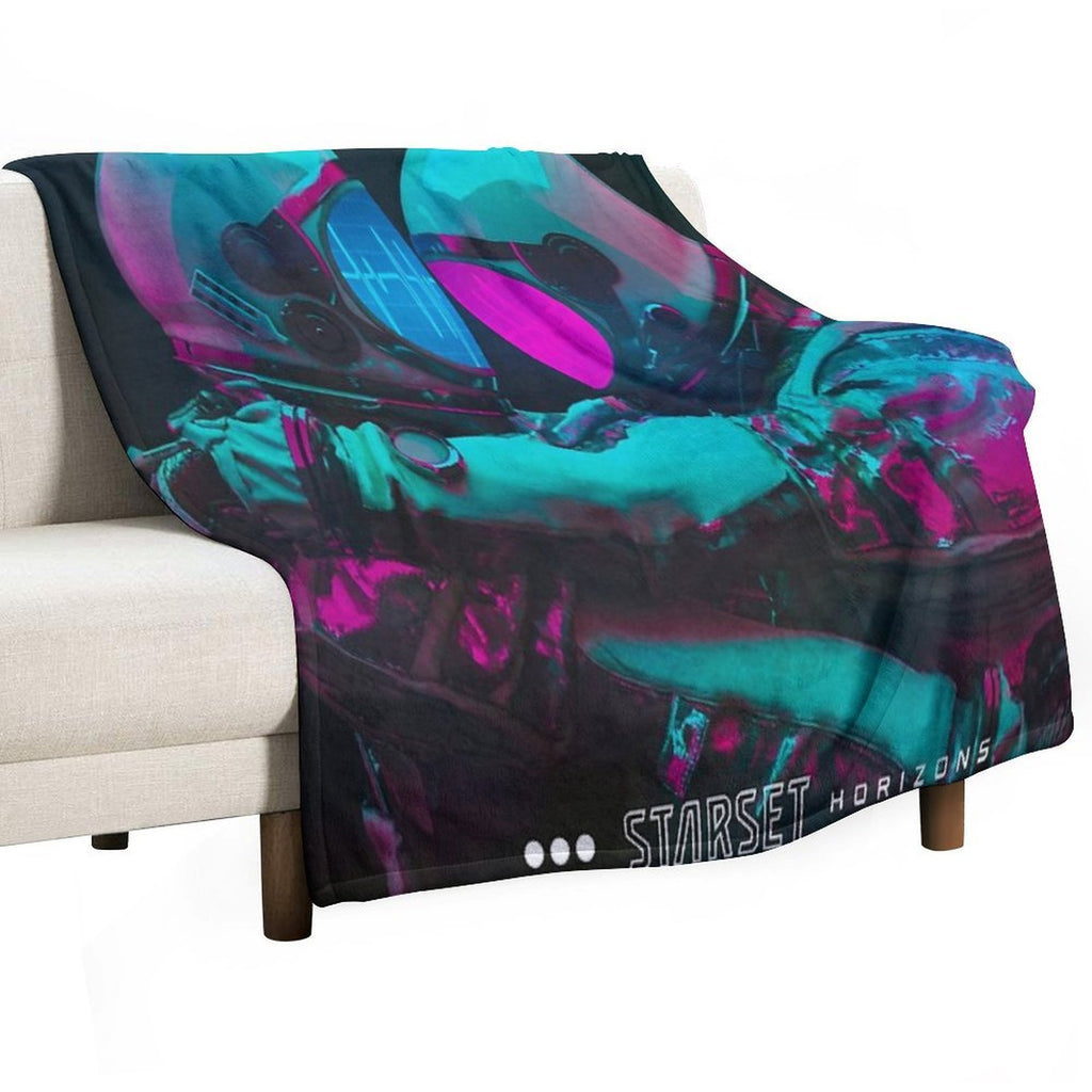 Starset Horizons Travel-friendly Throw Blanket