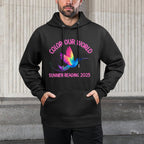 Color Our World Summer 2025 Reading Program Hummingbird Pilling-Resistant Hoodie