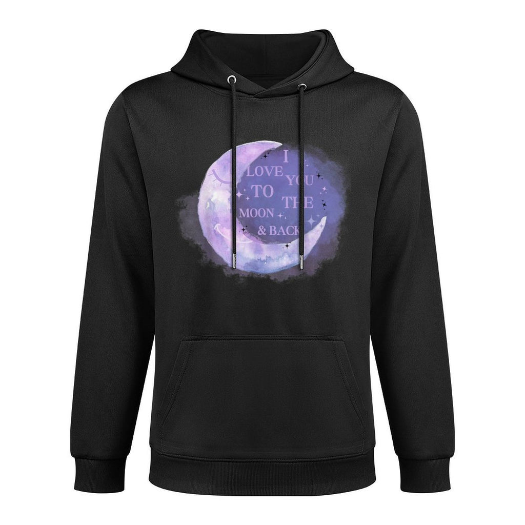 Always , Forever I Love, You To, The Moon, , Back Gifts All-Day Comfort Hoodie