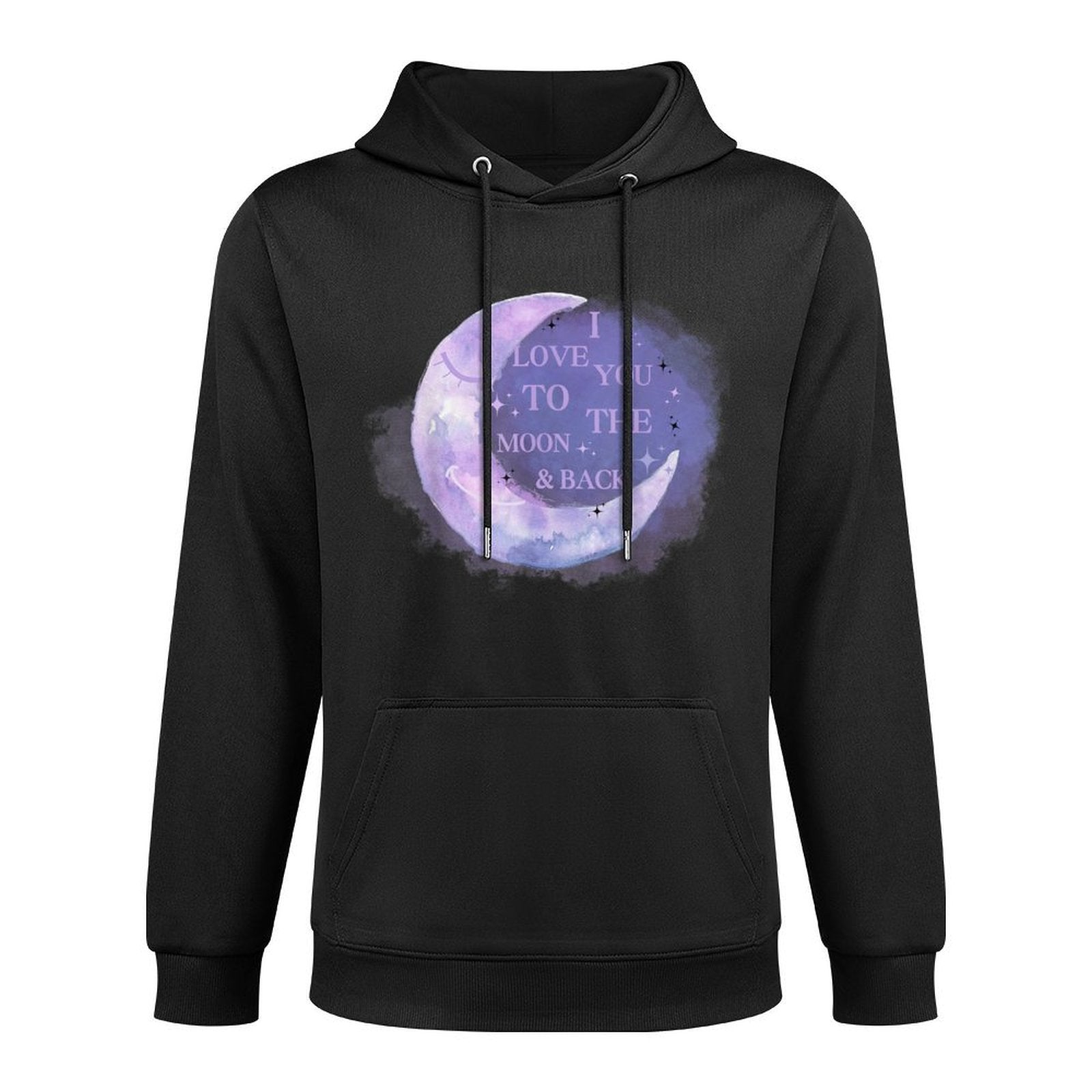 Always , Forever I Love, You To, The Moon, , Back Gifts All-Day Comfort Hoodie