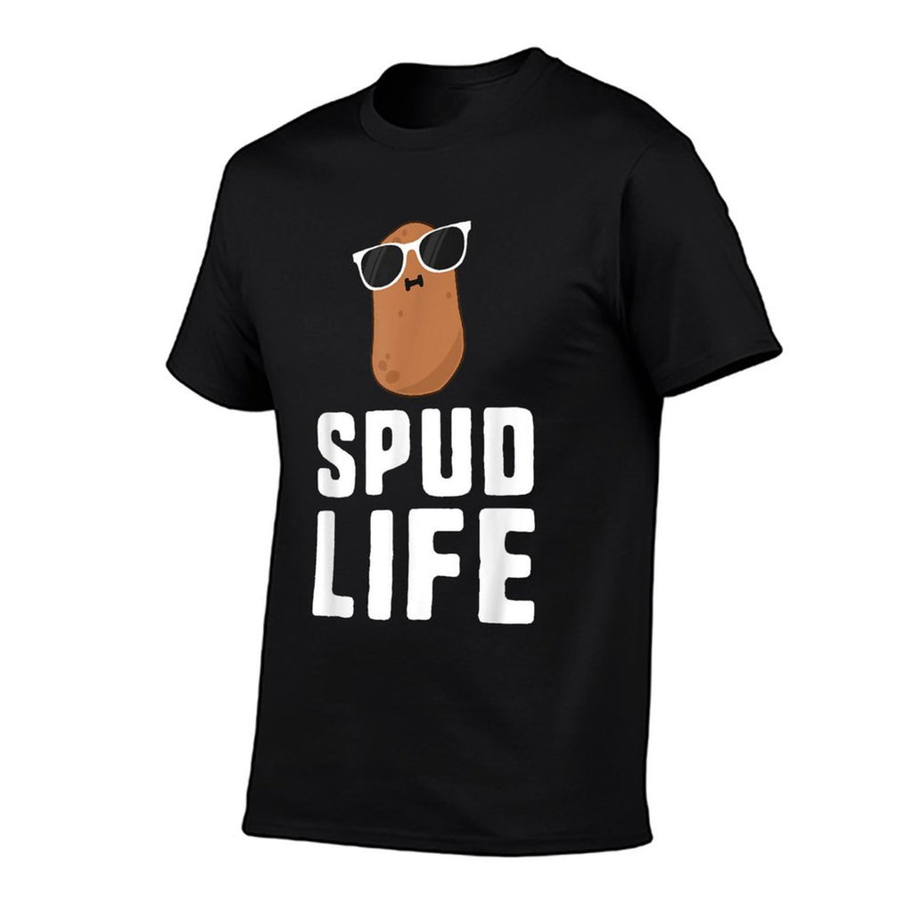 Spud Life Funny Potato Food Humor Vegetable Gift  Vintage-inspired T-Shirt