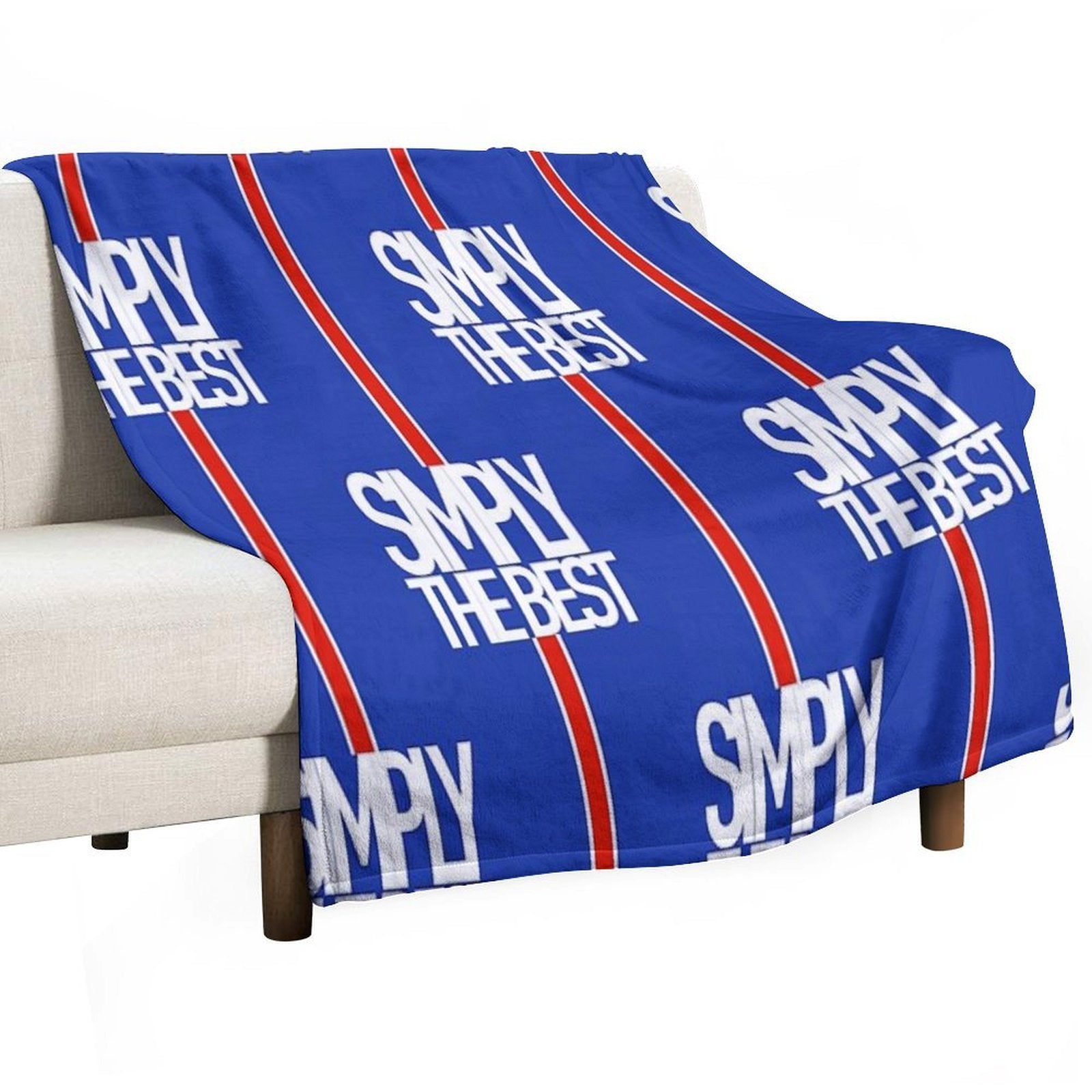 Rangers Fc Simply The Best Design Anti-pilling Throw Blanket