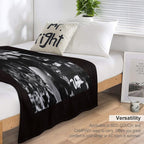 A'ja Wilson - Black  White Lightweight Throw Blanket