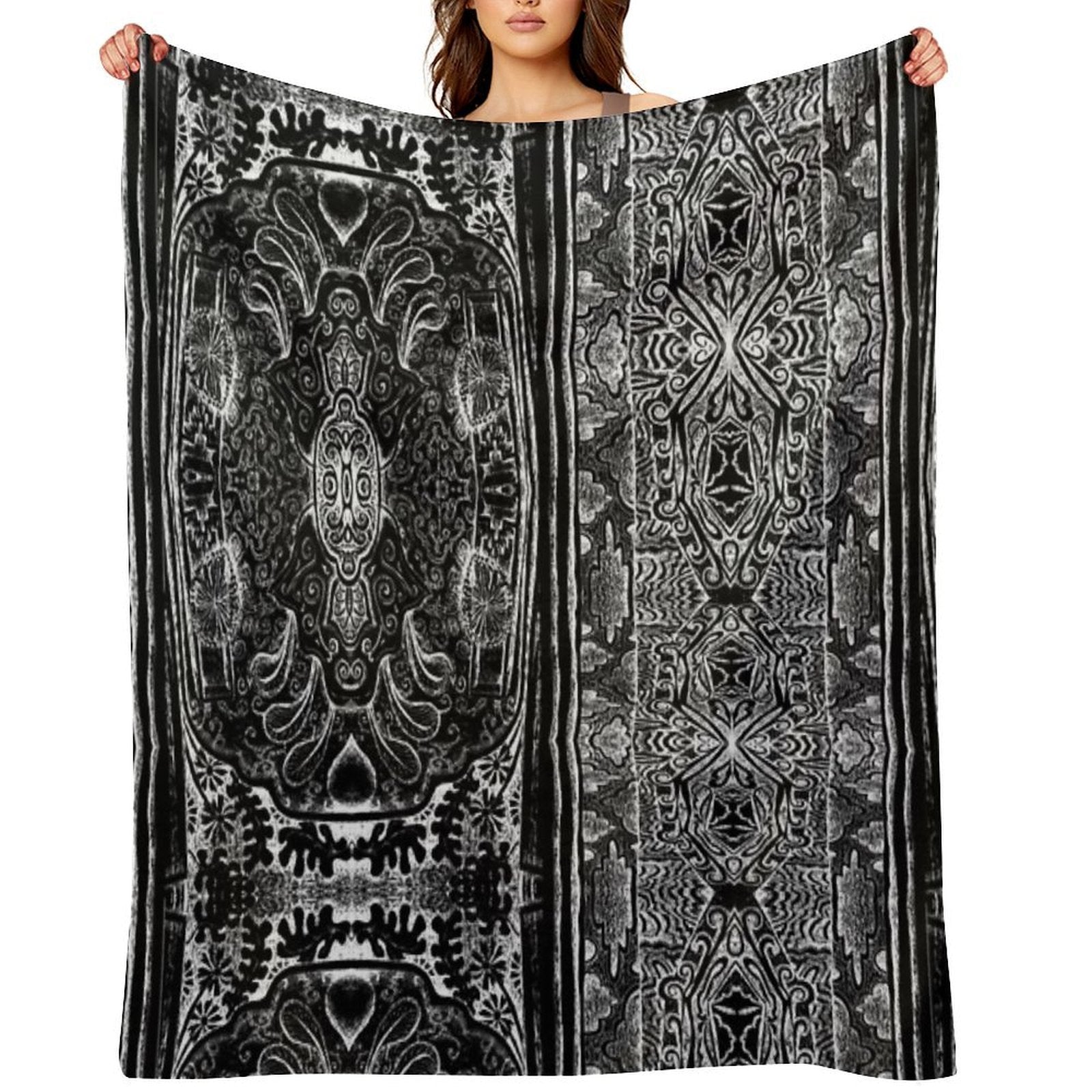 Odd Stripe Comfort Throw Blanket