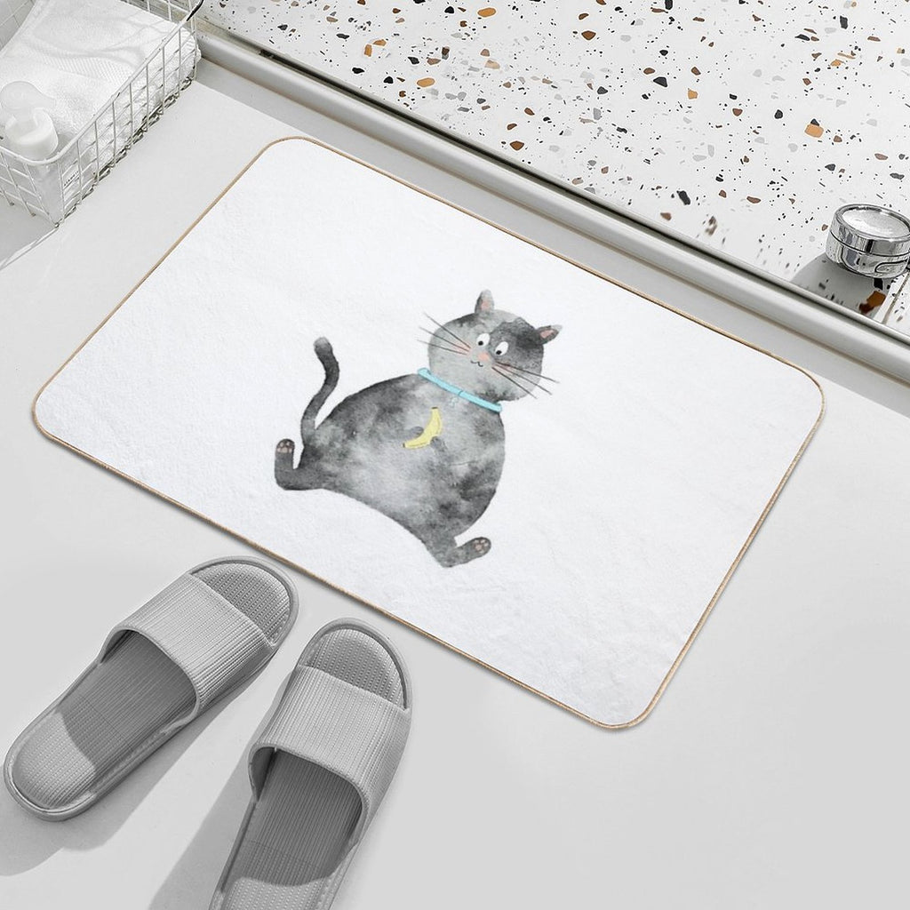 Banana Love Durable Bath Mat