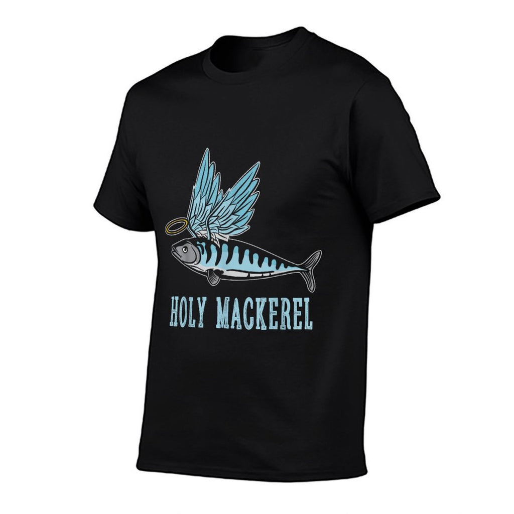 Holy Mackerel Funny Witty Winged Fish Sarcasm Meme  Quick-drying T-Shirt