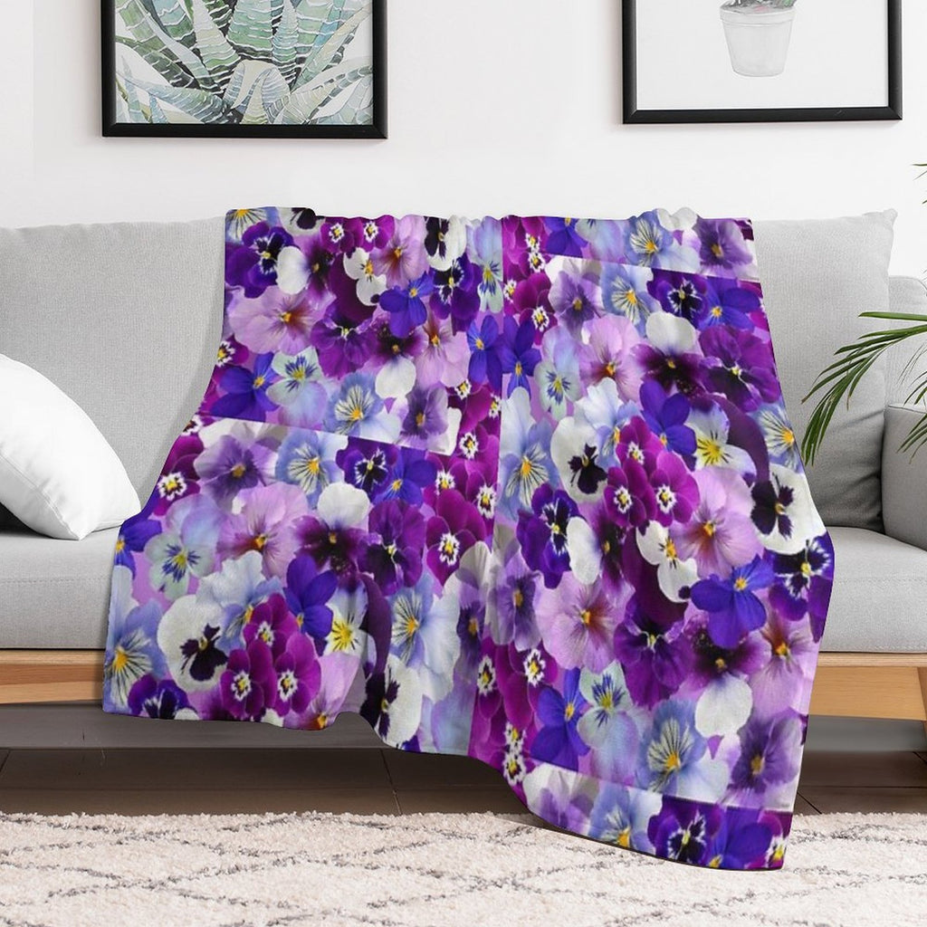 Pink Colors Comfort Throw Blanket