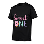 One of The Sweet One First Birthday Matching Family Donut  Soft T-Shirt