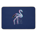 Fabulous Flamingo  Fade-Resistant Bath Mat