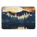 Fall Sunset  Rapid-Drying Bath Mat