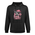 10th Birthday Girl Western Coquette Bow Cowgirl Birthday Kangaroo Pocket Hoodie