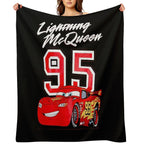 Cars Boys Lightning McQueen Machine-washable Throw Blanket